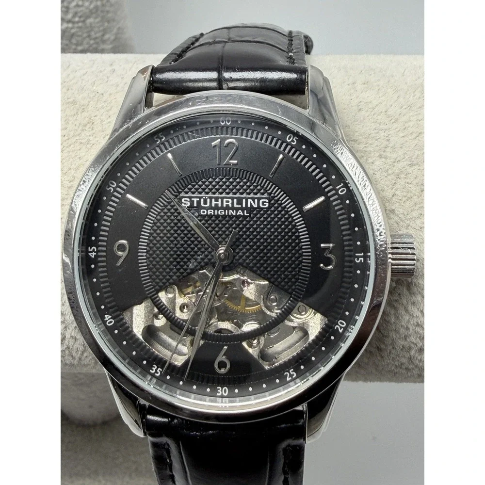 Stuhrling Original ST-9G203‎ Working Manual Wind Mens Watch 40MM 8.5